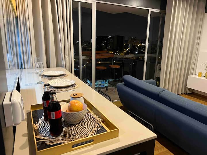 Modern apartment with pool and gym Serviced apartments for Rent in