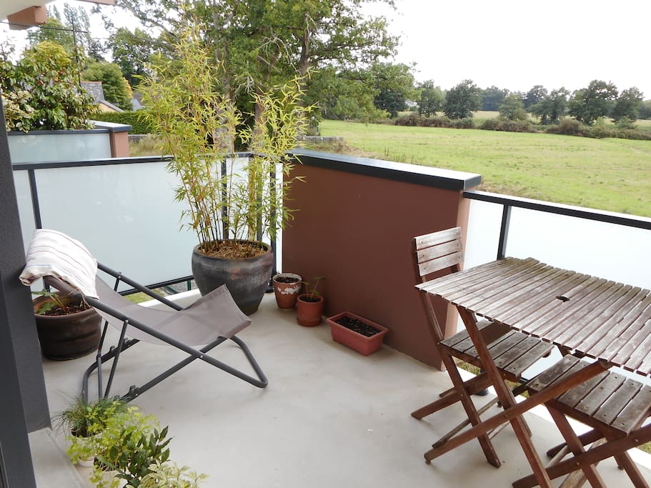 balcon orienté ouest sud-ouest