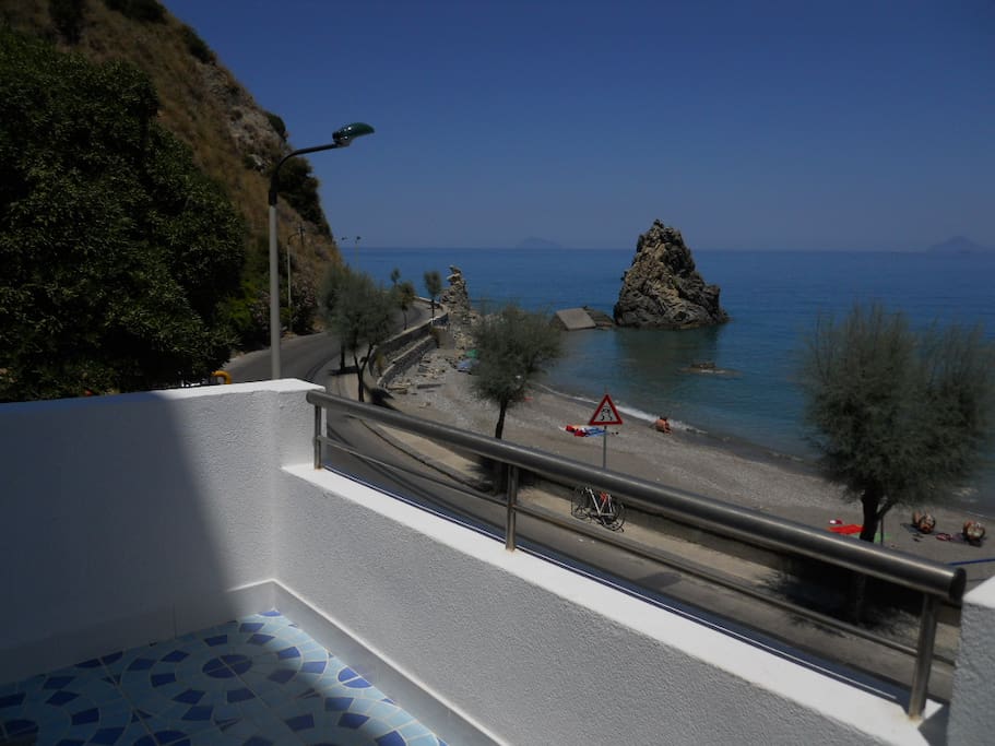 vista dal terrazzo