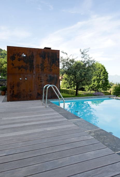 The swimming pool