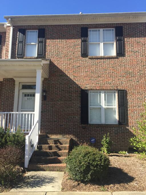 Front of the house