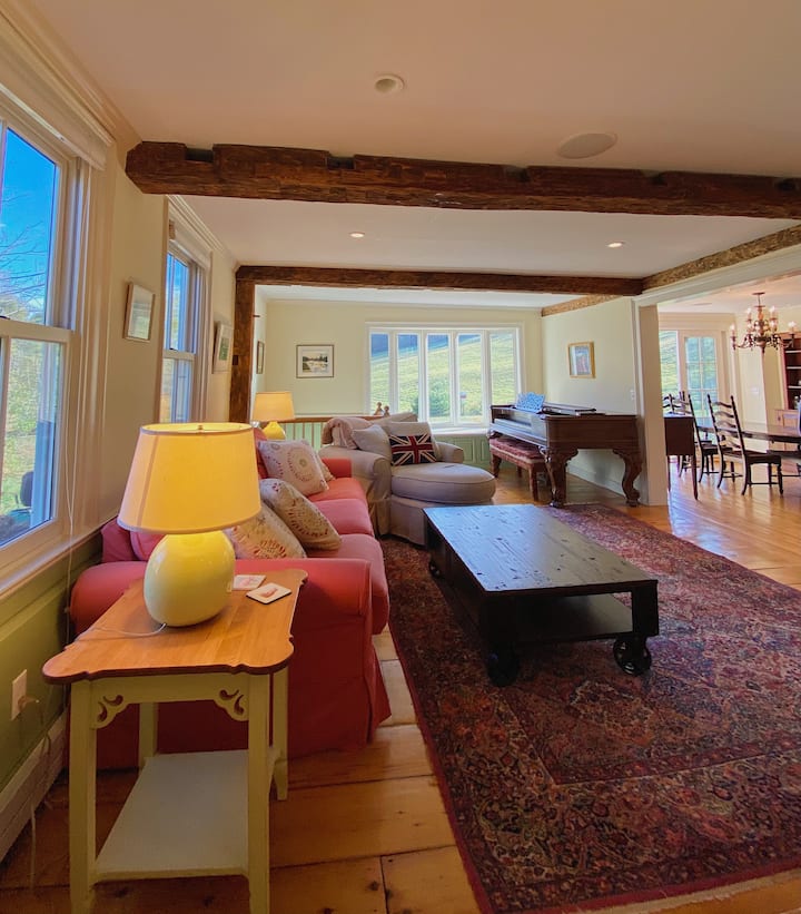 Woodstock, Vermont Farmhouse With Views Houses for Rent in Woodstock