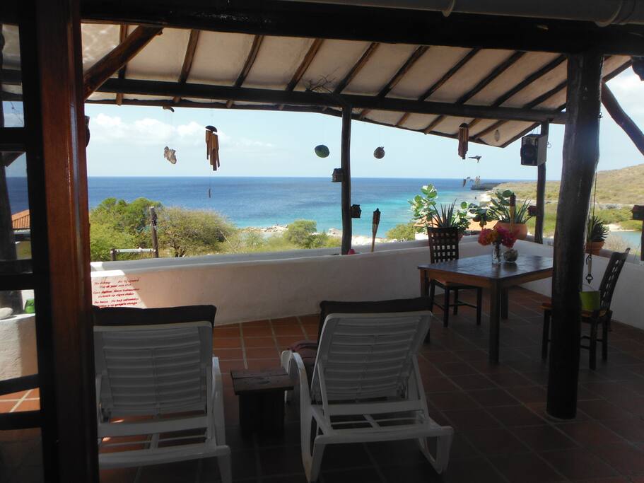 View from deck