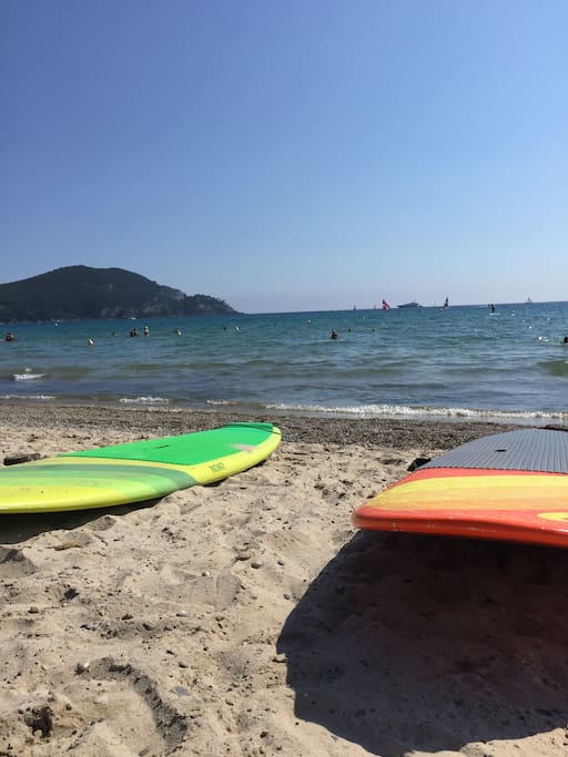 surf et paddle aux Lecques