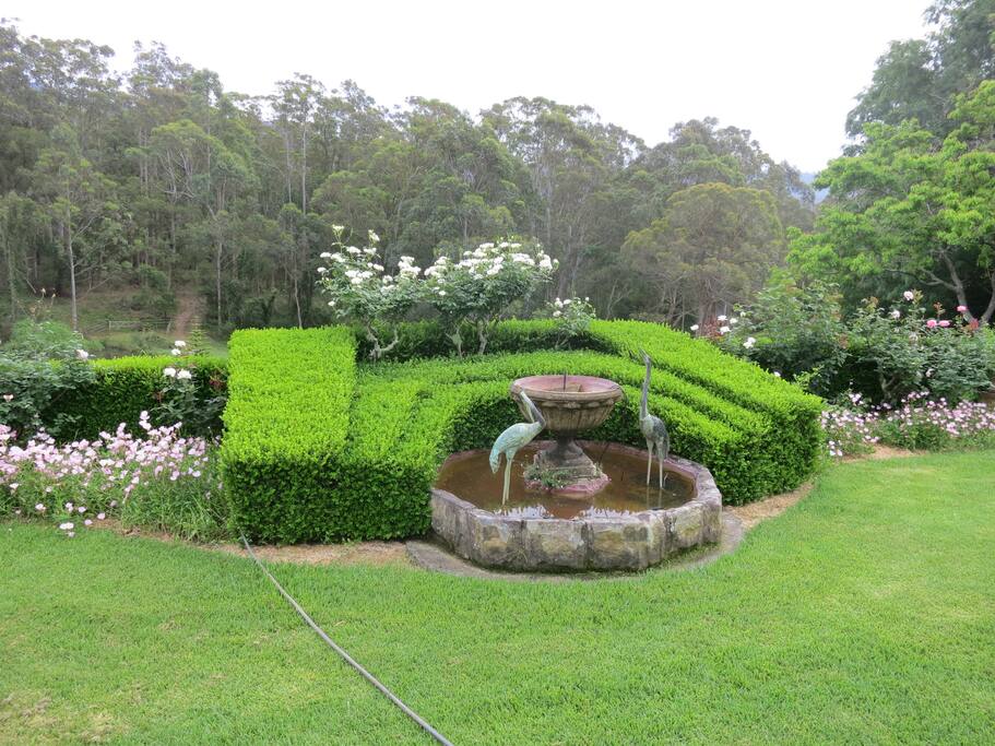 Let the rose gardens fill up your senses with joy.