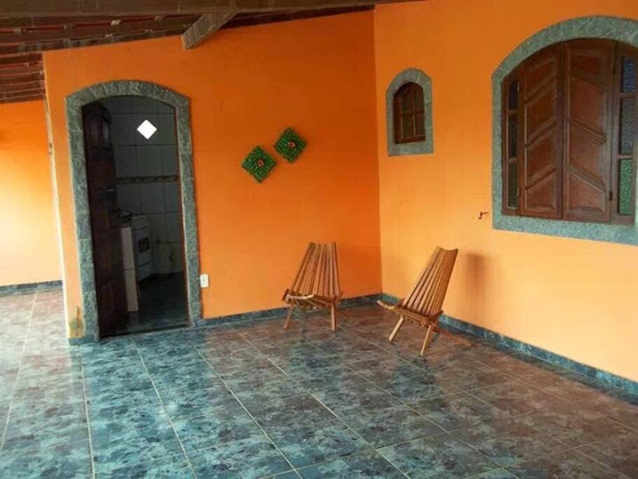 Varandão das suítes