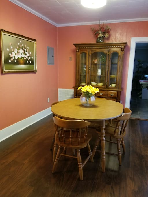 dining room area