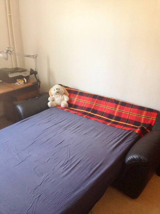 Bedroom #1: pull-out sofa sleeps 2 comfortably