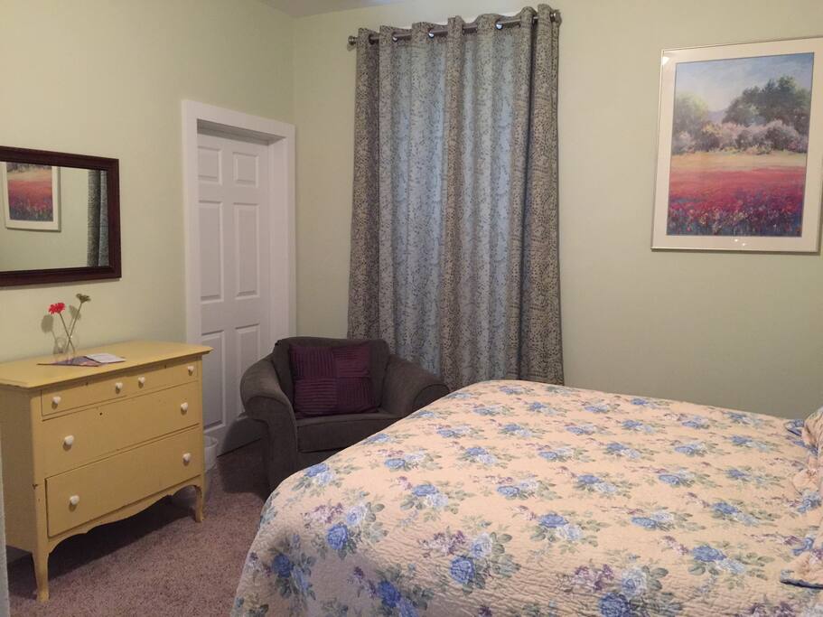 Dresser and chair