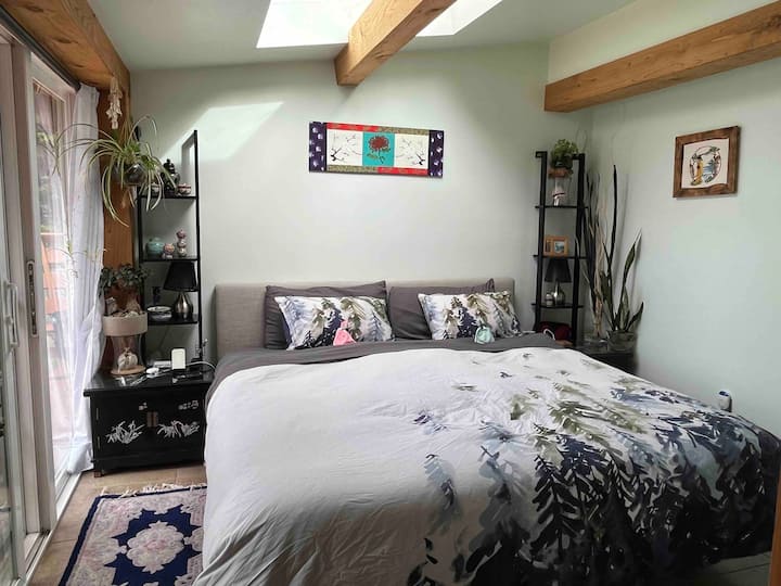 Master bedroom in main home