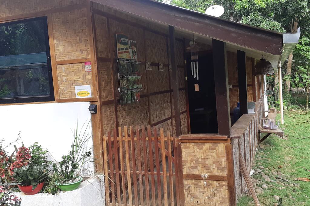 entrance of the guesthouse
