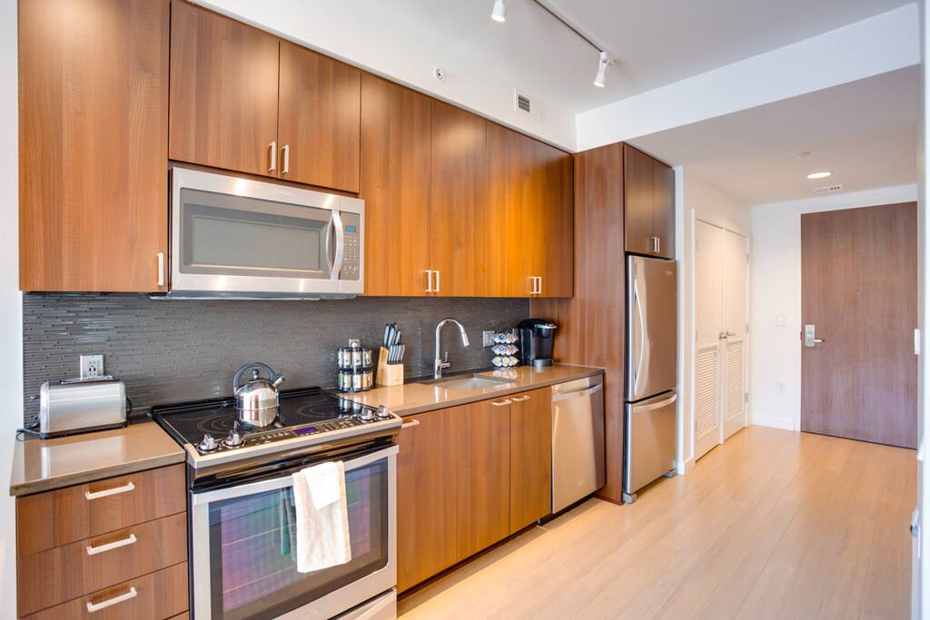 Fully equipped kitchen