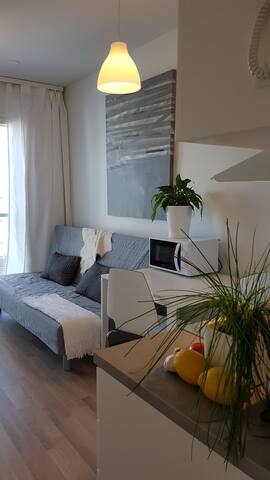 New city 2 apartment, Aurora borealis (top floor)