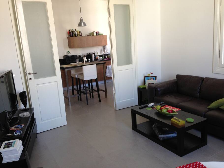 Living Room with access to terrace