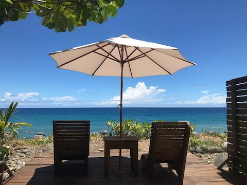 Sleep with the sound of waves, enjoy the sunrise and starry sky in the wooden house, enjoy the most 