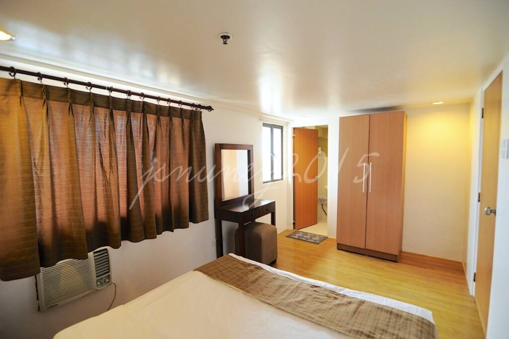 master bedroom with 1T&B