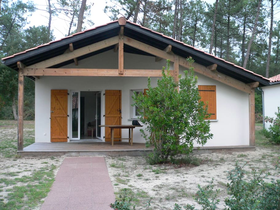 vue du bungalow