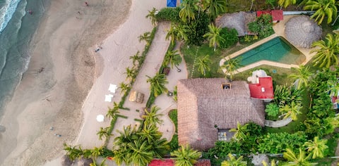 Beachfront Home in La Ropa with Pickleball Court!