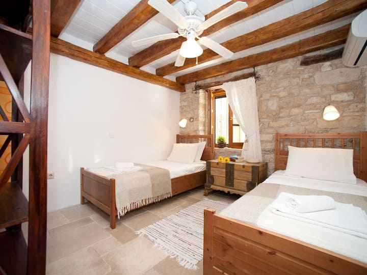 chambre avec lits jumeaux