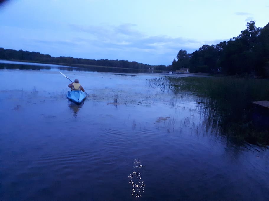 Evening kayak