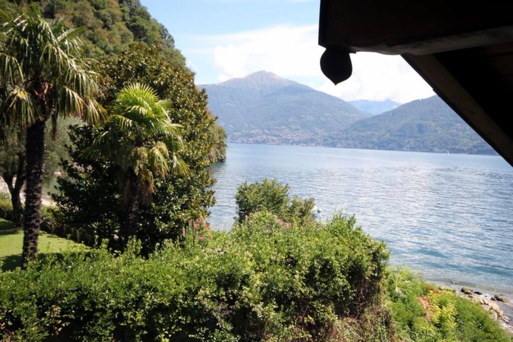 the view from the bedroom