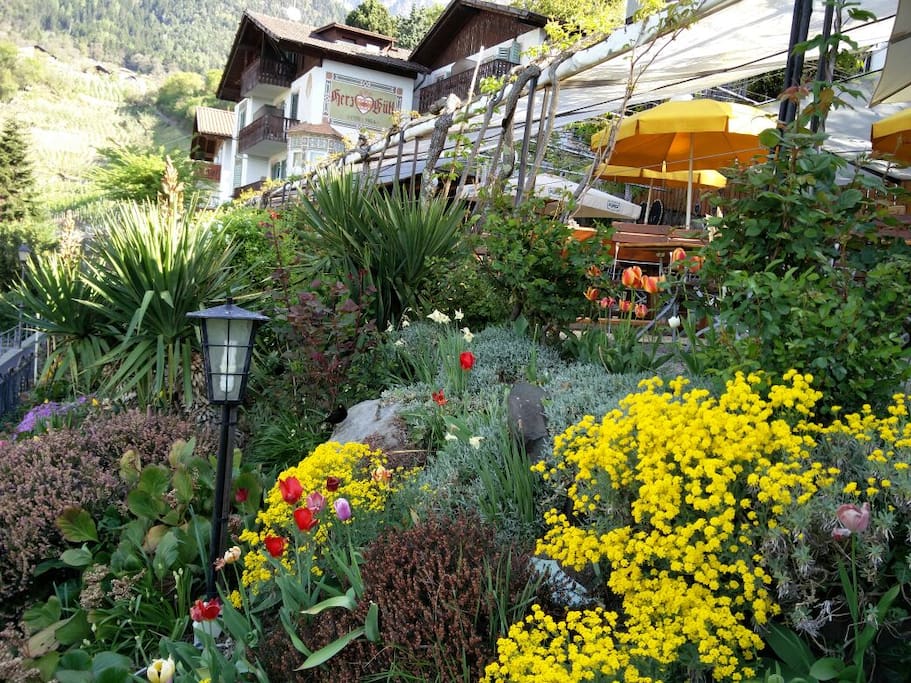 Garten am Hang