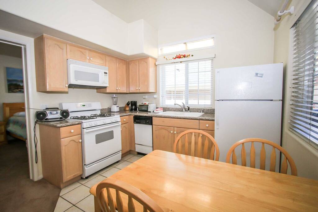 Kitchen and Dining Area