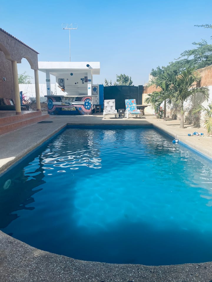 GRAND HOUSE POOL & NATURE in Somone Senegal Africa Houses for Rent in