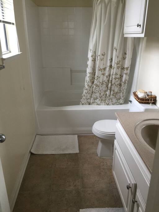 Baño privado con bañera