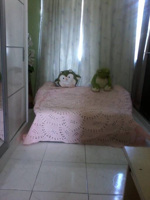 cama com os armários