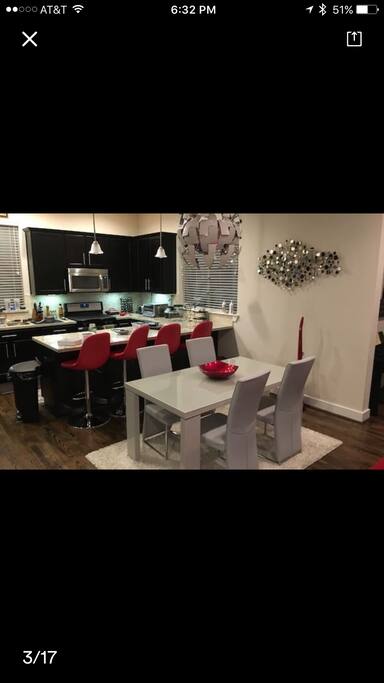 Dining area that you are welcome to use.