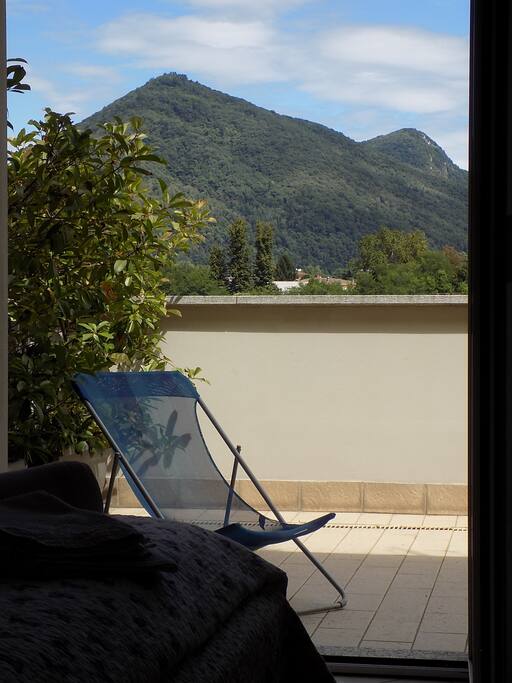 Vista dalla camera da letto
