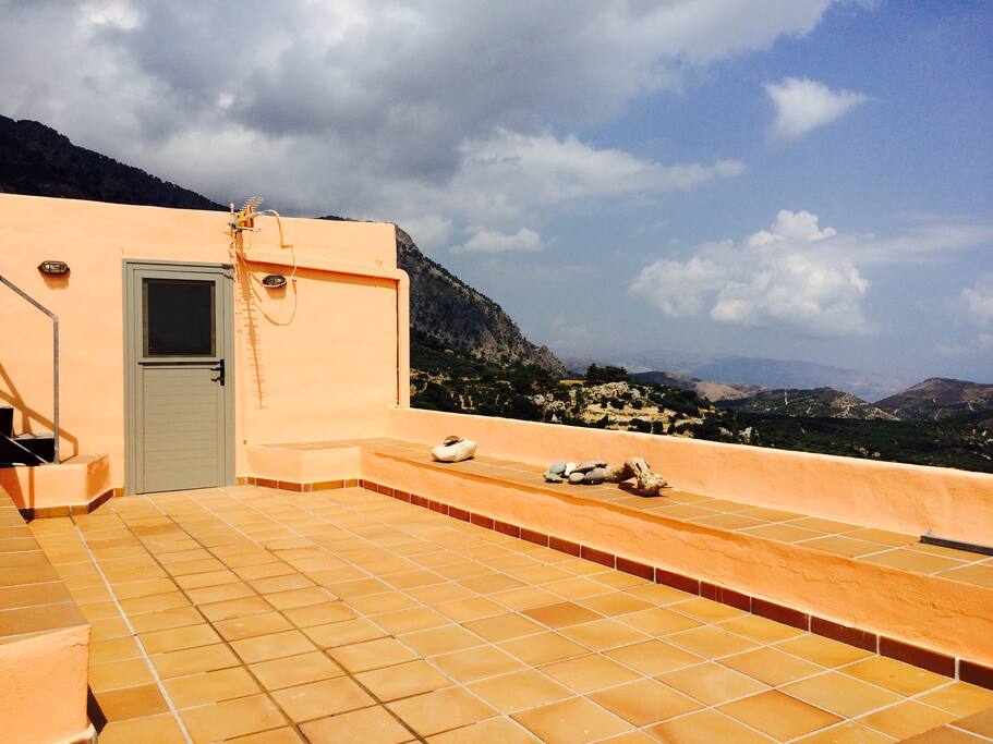 First floor terrace