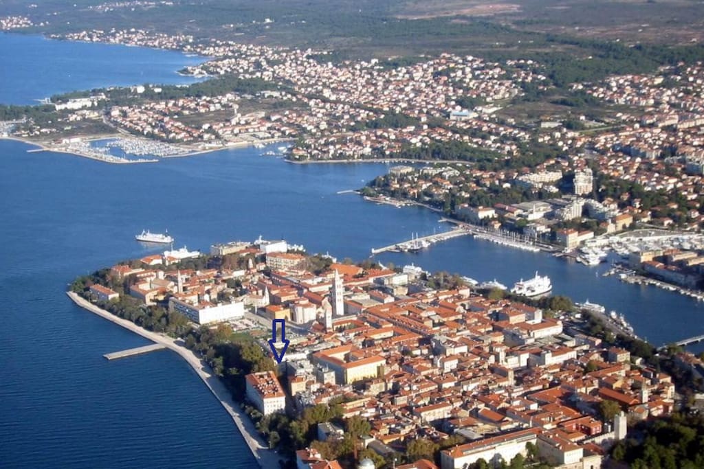 Apartment "Blue" In Center of Zadar Apartments for Rent in Zadar, Zadar County, Croatia