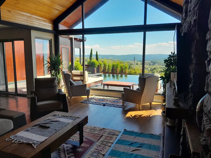 Ağvaya 8 Km Uzaklıkta  Havuzlu Lüks Villa - Bağırkanlı