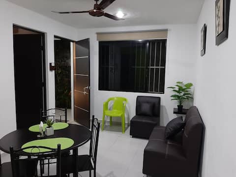 Popular Airbnb listing: Green apartment . in Mérida