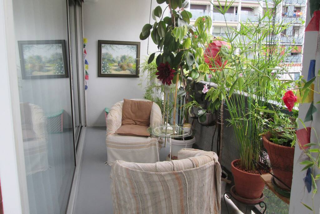 Terrasse exposition plein sud