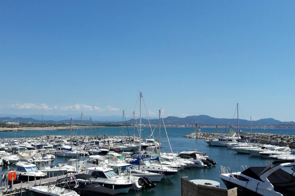 vue de la terrasse