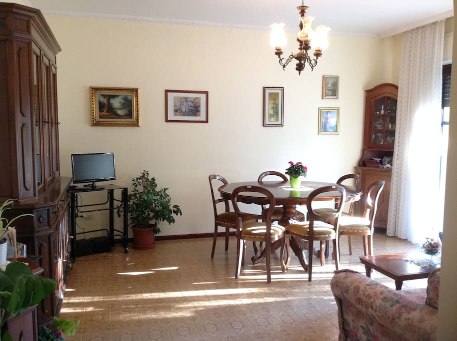 The living hall