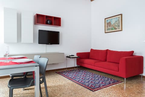 Top performing Airbnb: new independent apartment on S. Rocco Frari in Venezia