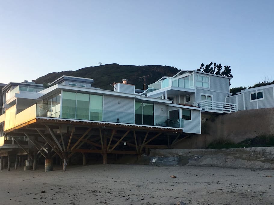 Beachfront end location