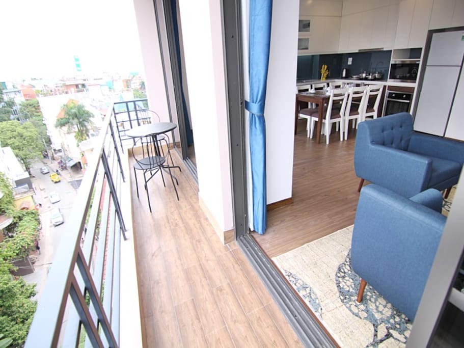 Balcony in the Livingroom