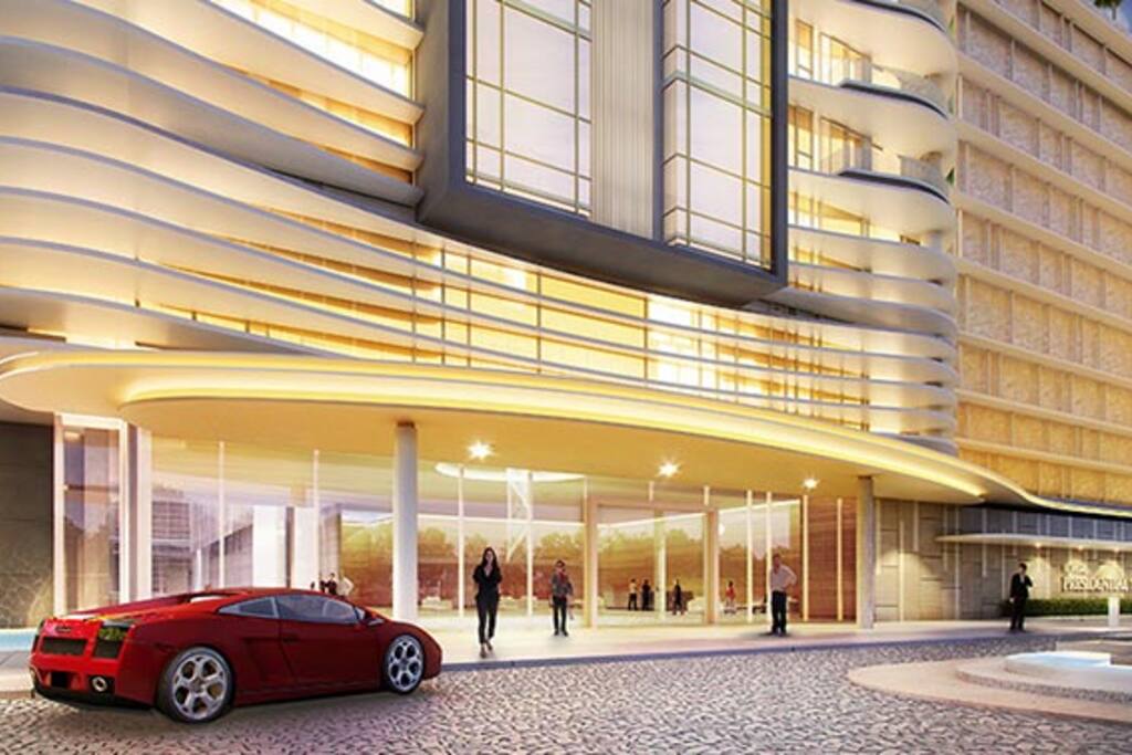 St Moritz, Presidential Tower Lobby Artist Rendering