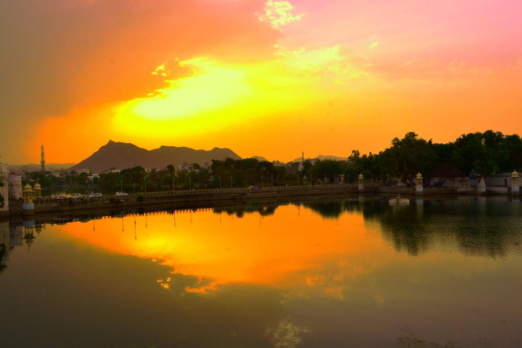 Extraordinary Sunset View from the Room