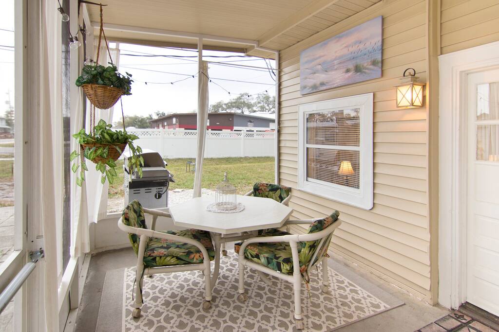 Lanai by front door