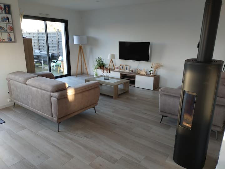 Maison Familiale, Calme, Proche Mer,8 Pers Max - France