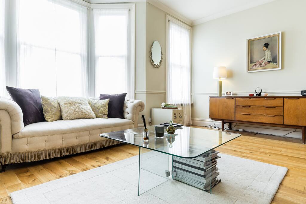 The living room