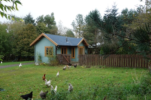 Secluded chalet on a quiet family farm