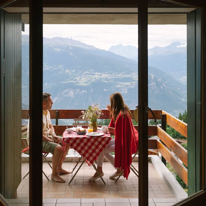 Super location, fantastic view Anzère Swiss Alps Flats for Rent in