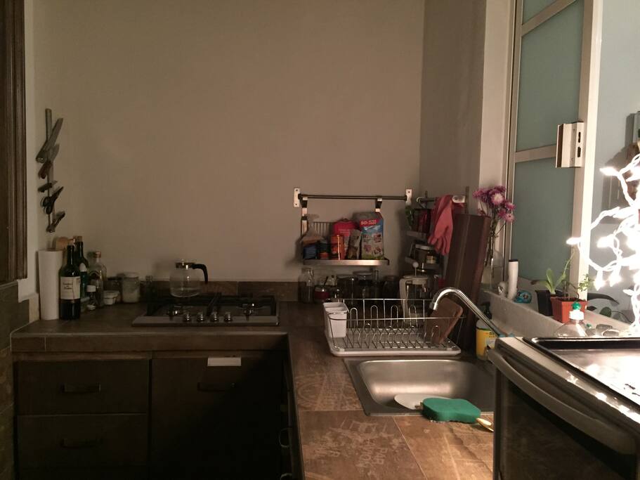 clean, new kitchen